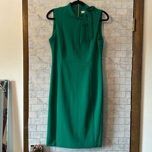 Calvin Klein emerald green dress